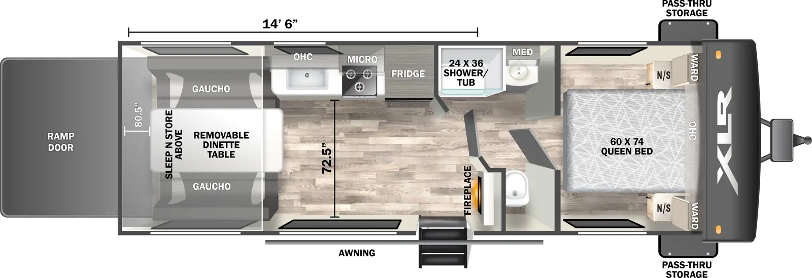 Xlr Boost 24LE - DSO Floorplan